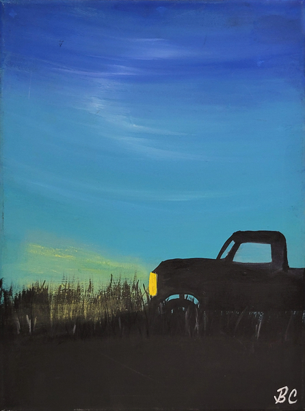 Truck In Field