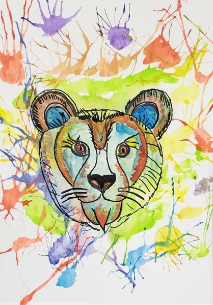 Explosive Lion
